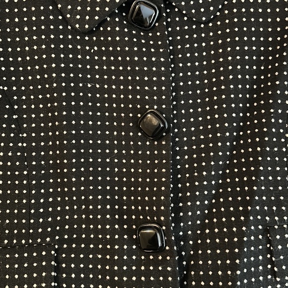 Insight Black/white dots swing blazer - Picture 4 of 6